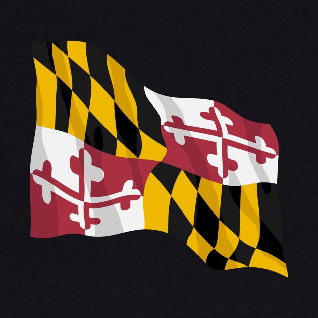 Maryland State Flag by hobrath
